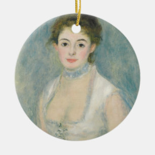 Pierre en Renoir madam Henriot Julgransprydnad Keramik