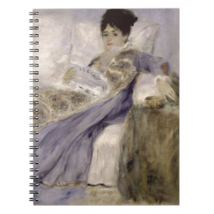 Pierre en Renoir madam Monet på en soffa Anteckningsbok
