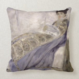 Pierre en Renoir madam Monet på en soffa Kudde