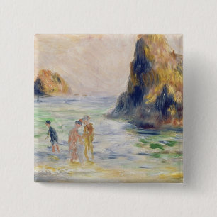 Pierre en Renoir Moulin Huet fjärd, Guernsey Knapp