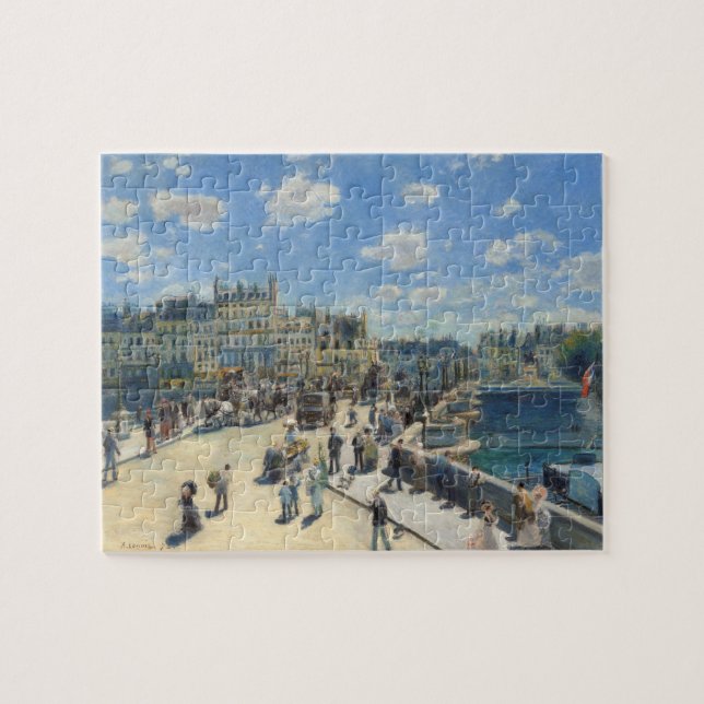 Pierre en Renoir | Pont Neuf, Paris Pussel (Horisontell)