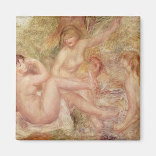 Pierre en Renoir studie för de stora badarna Magnet