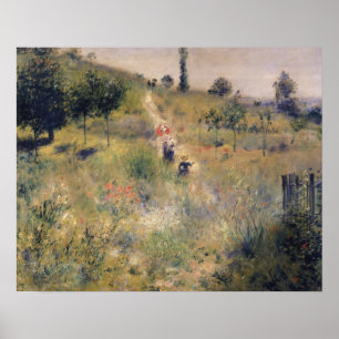Pierre en Renoir vägen till och med det långa Poster