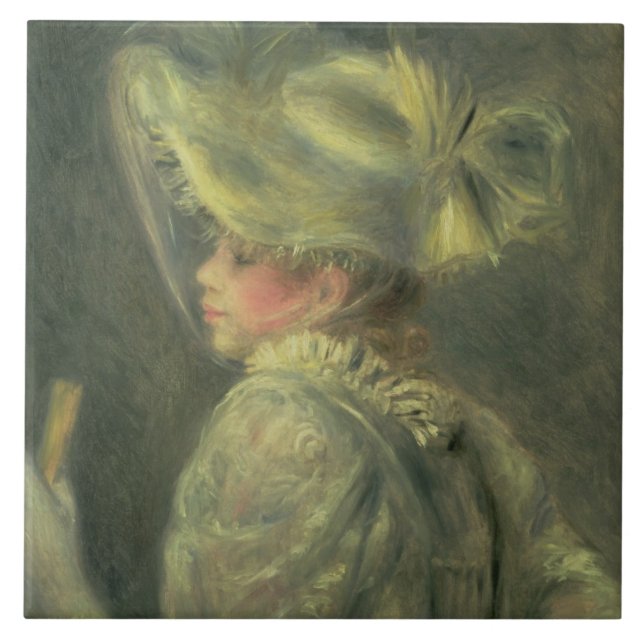Pierre en Renoir | vithatten Kakelplatta (Framsidan)