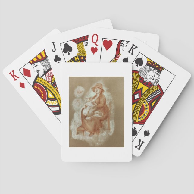 Pierre ett Renoir | moderskap Casinokort (Baksidan)
