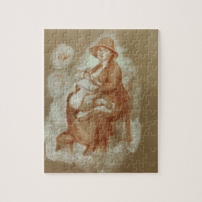 Pierre ett Renoir | moderskap Pussel (Vertikal)