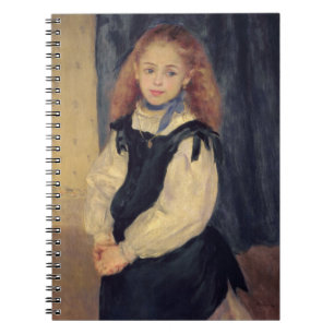 Pierre ett Renoir porträtt av mademoisellen Anteckningsbok