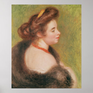 Pierre ett Renoir porträtt av Mme. Maurice Denis Poster