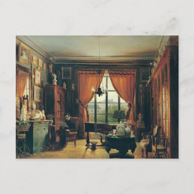 Pierre-Joseph-Guillaume Zimmermann Vykort (Framsida)