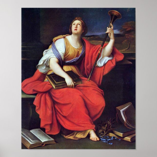 Pierre Mignard - Clio Poster (Framsidan)