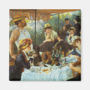 Pierre Renoir citerar "Boating Party" Magnet