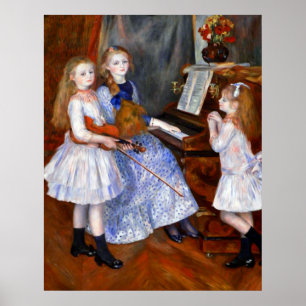 Pierre Renoir - döttrarna av Catulle Mendes Poster