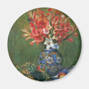 Pierre Renoir har fortfarande livt blommor och fru Magnet