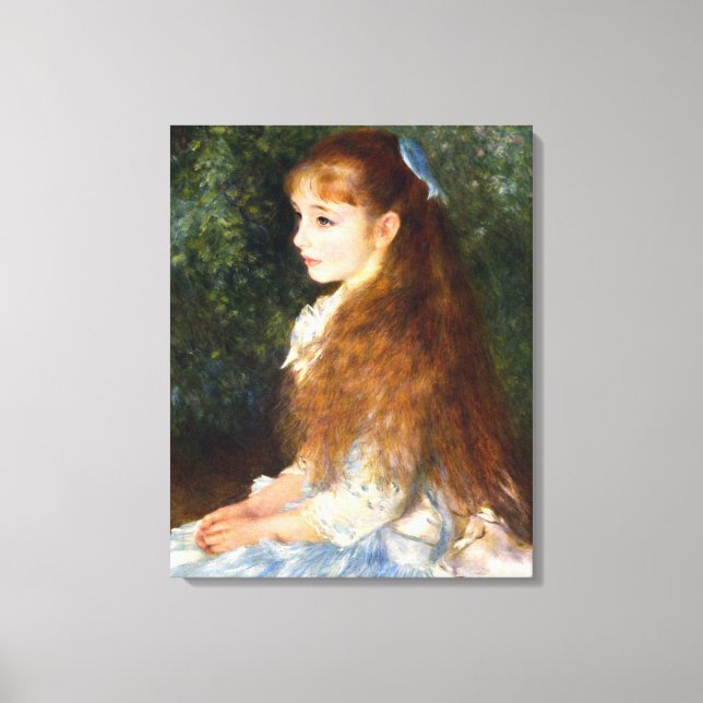 Pierre Renoir - Irene Cahen d Anvers Canvastryck (Framsida)
