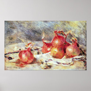 Pierre Renoir - lökar Poster