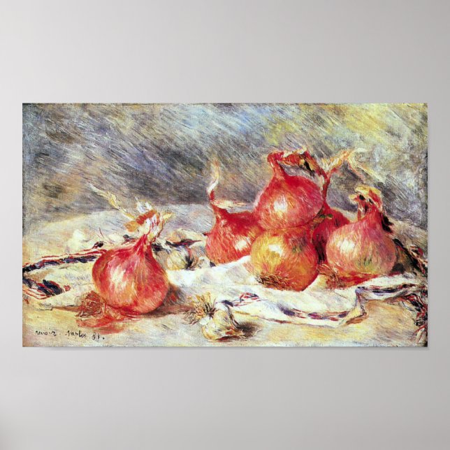 Pierre Renoir - Onions Poster (Framsidan)