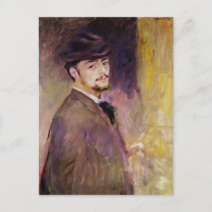 Pierre Renoir-Self-Porträtt vid 35 års ålder Vykort