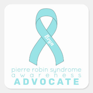 Pierre Robin Syndrome Advocate White Fyrkantigt Klistermärke