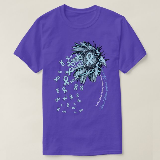 Pierre Robin syndrome Awareness Solros no f T Shirt (Design framsida)