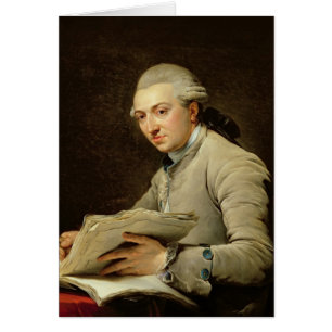 Pierre Rousseau 1774 Hälsningskort