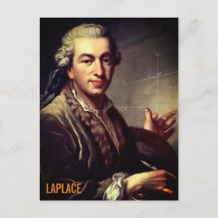 Pierre-Simon Laplace Vykort