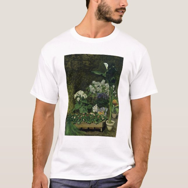 Pierre som en Renoir | blommar i ett växthus Tee Shirt (Framsida)