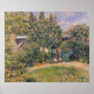 Pierre som en Renoir järnväg överbryggar på Poster