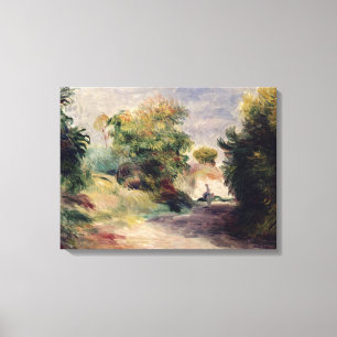 Pierre som en Renoir landskap nära Cagnes Canvastryck