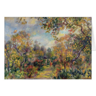 Pierre som en Renoir landskap på Beaulieu Hälsningskort