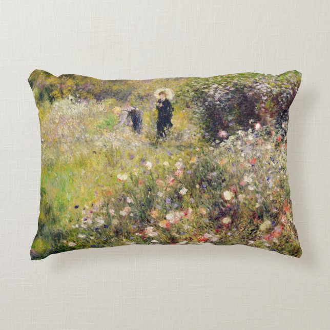 Pierre som en Renoir | sommar landskap Prydnadskudde (Framsidan)