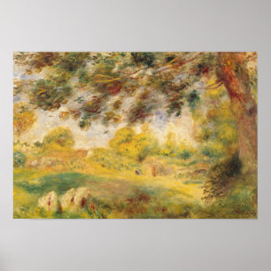Pierre som en Renoir vår landskap Poster