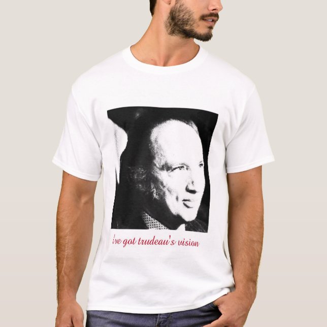 Pierre Trudeau Tee Shirt (Framsida)