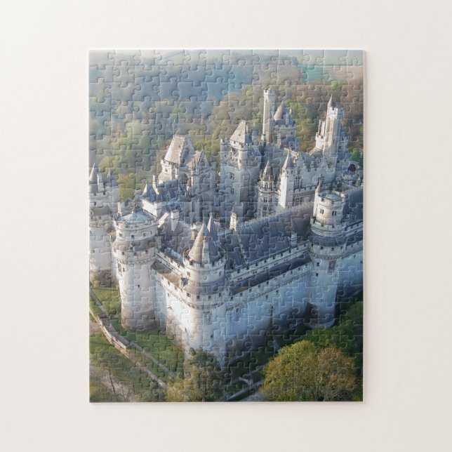 Pierrefonds slott pussel (Vertikal)