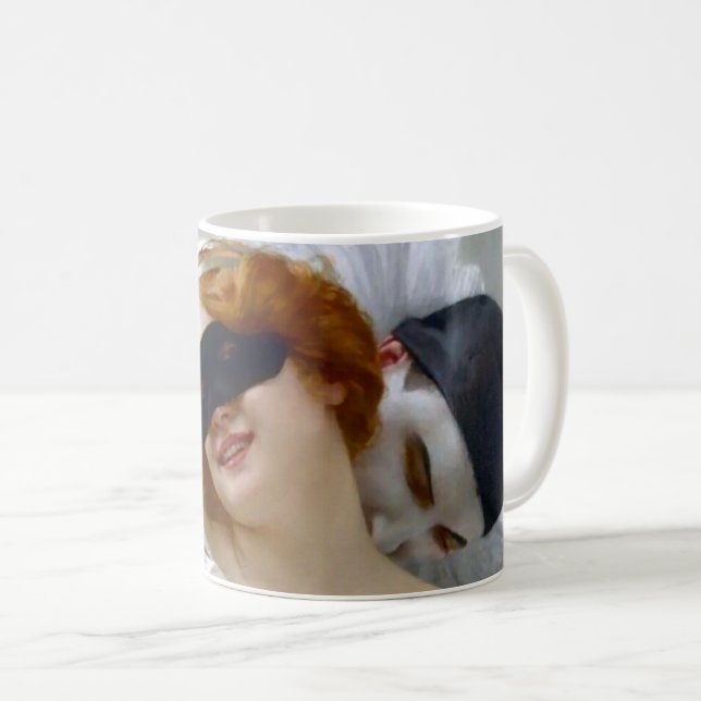 Pierrot and Columbine - Guillaume Seignac Kaffemugg (Framsida höger)