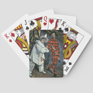 Pierrot et harlequin, 1888 kortlek