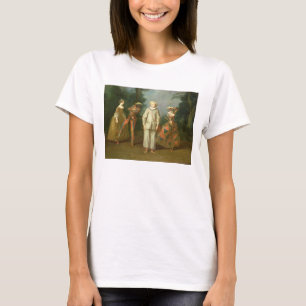 Pierrot och Harlequin T-shirt