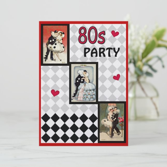 Pierrot's Masquerabjudande (Stående Fram)