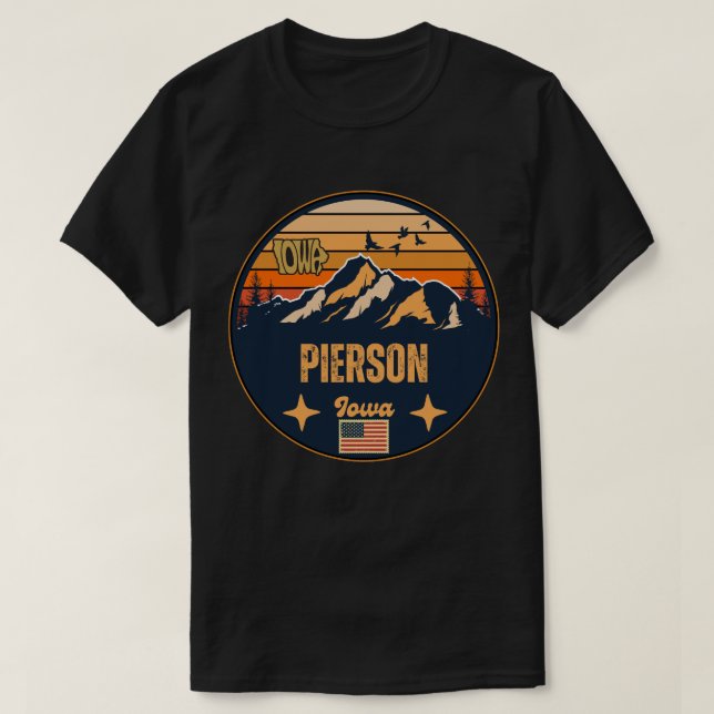 Pierson, Iowa T Shirt (Design framsida)