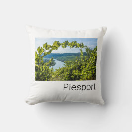 Piesport Moselle Grapes Vintage Vines Souvenir Kudde