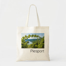 Piesport Moselle Grapes Vintage Vines Souvenir Tygkasse