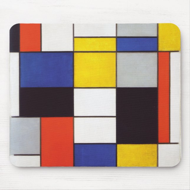 PIET MONDRIAAN - Compositon A 1923 Musmatta (Framsidan)