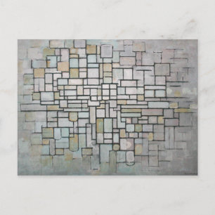 PIET MONDRIAAN - Sammansättning nr 11 1913 Vykort