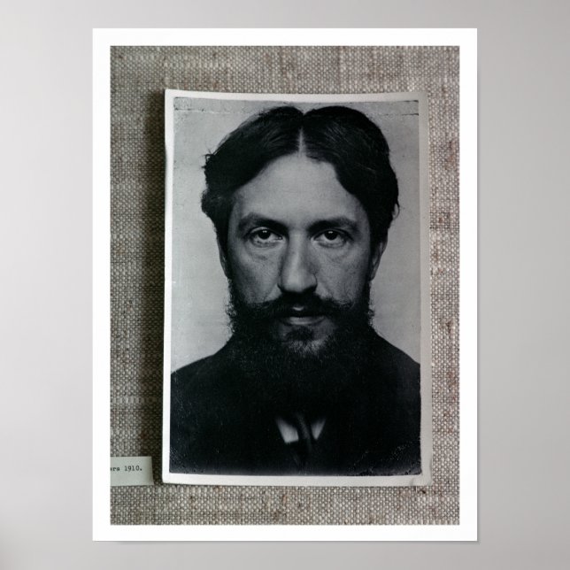 Piet Mondrian (1872-1944), c.1910 (b/w bild) Poster (Framsidan)
