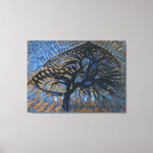 PIET MONDRIAN APPLE BLOMMAR TRÄD ABSTRAKT SKRIV UT