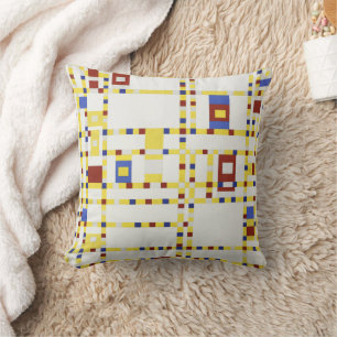 Piet Mondrian Broadway Boogie Woogie Abstrakt Kons Kudde