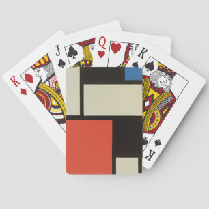 Piet Mondrian Composition Abstrakt Painting Casinokort