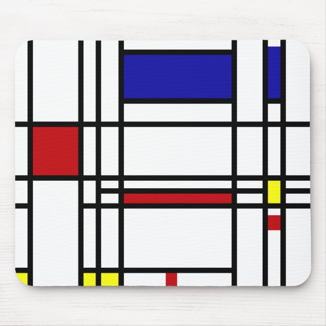 piet mondrian , Composition Musmatta (Framsidan)