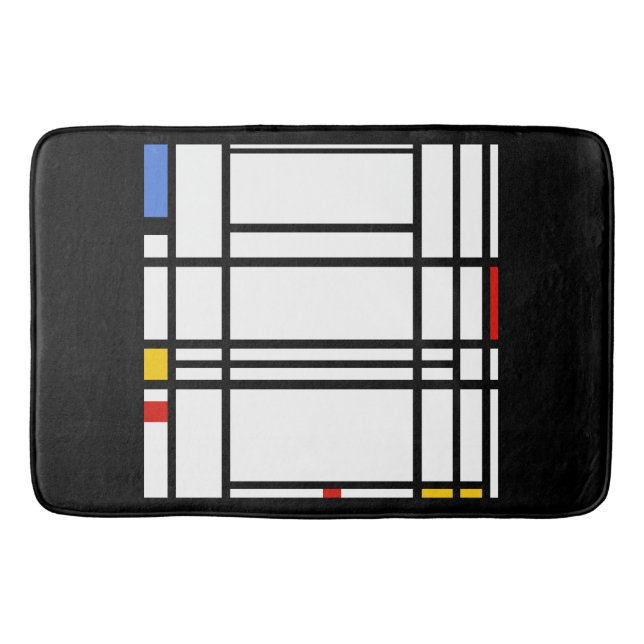 Piet Mondrian, Komposition 10 Badrumsmatta (Framsidan)