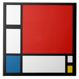 Piet Mondrian, Komposition ii Kakelplatta