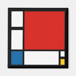 Piet Mondrian, Komposition ii Magnet